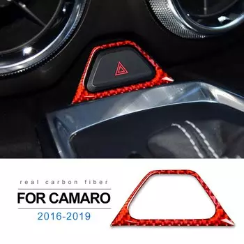 Настоящее мягкое углеродное волокно для Chevrolet Camaro 2016 2017 2018 2019 2020 2021 2022 внутренняя отделка автомобиля