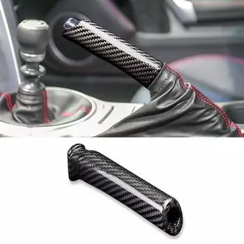 Настоящее твердое углеродное волокно для Subaru BRZ, Toyota 86 2012 2013 2014 2015 2016 2017 2018 2019 2020, сменный ручной тормоз для автомобиля