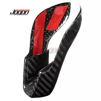 Настоящее углеродное волокно, салон автомобиля, центральная ручка переключения передач, панель, накладка, аксессуары для BMW G80 M3 G82 G83 M4 2021-2025