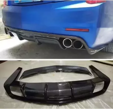 Настоящее углеродное волокно, задний бампер, багажник, спойлер для Cadillac CTS 2014 2015 2016