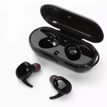 Настоящие беспроводные наушники Bluetooth наушники Dual V4.1 Встроенный микрофон зарядный чехол шумоподавление стерео мини Bluetooth наушники