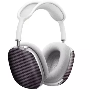 Настоящие наушники из углеродного волокна, планшетофон Apple AirPods Max, беспроводные наушники из углеродного волокна, Bluetooth для AirPods Max, планшетов