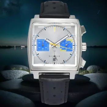 Настраиваемые 40 мм квадратные часы 7750, светящиеся часы ETA из нержавеющей стали, многофункциональные мужские часы с таймером и механизмом Future Limited