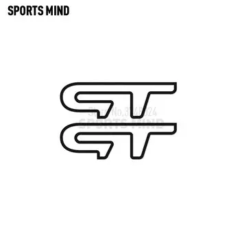 Настраиваемые автомобильные наклейки, 2 шт., наклейка GT, автомобильный Стайлинг для Renault Dacia Duster Megane Captur Clio Sandero Kadjar, аксессуары