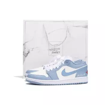 НастроитьВинтажные баскетбольные кроссовки Jordan Air Jordan 1, женские кроссовки DC0774-164