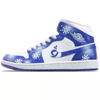 НастроитьВинтажные баскетбольные кроссовки Jordan Air Jordan 1, женские кроссовки BQ6472-104