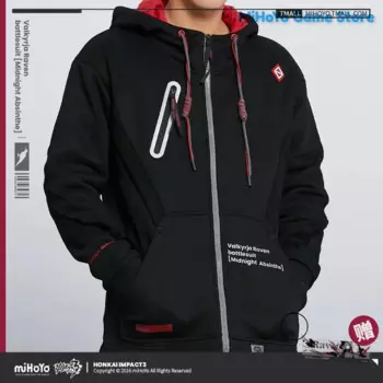 Наташа верхняя одежда MiHoYo официальное Honkai Impact 3 полуночная абсинта Наташа тиара дуцзинь толстовки пальто черный костюм Подарки