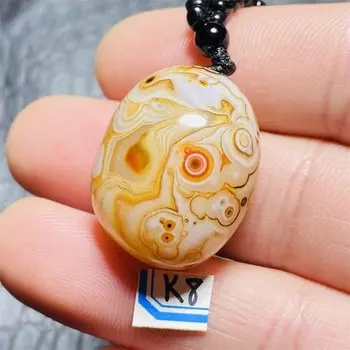 Натуральное ожерелье из сардоникса Мадагаскара