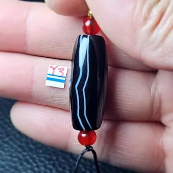 Натуральные бусины из энергетического агата