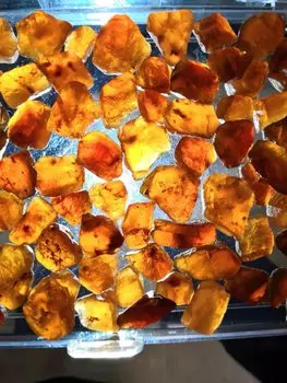 Натуральные кристаллы гессоита BASILOSAURUS 100 шт.