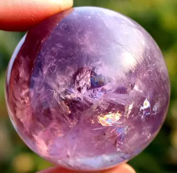 Натуральный аметист кварц кристалл шар ACSDVOCATE