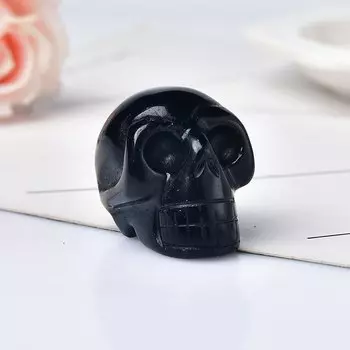 Натуральный аметистовый череп RYCRYSTAL