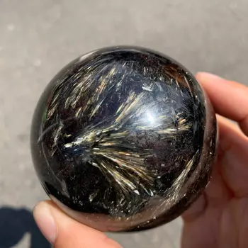 Натуральный астрофиллит каменный шар MCeiba