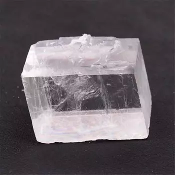 Натуральный белый оптический кальцит MUSESQIAO