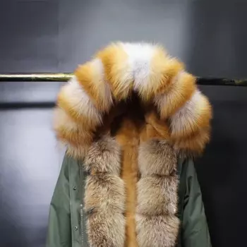 Натуральный цвет, лиса, кожаный меховой воротник, шарф с воротником из красного лисьего меха, натуральный шарф большого размера, шарф-шаль, теплая шаль, шарф