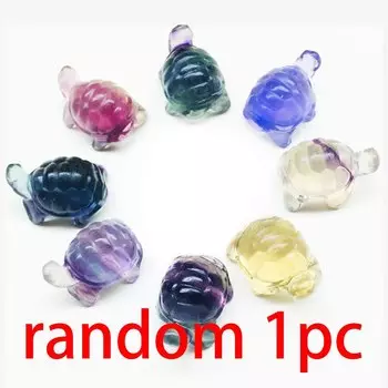 Натуральный флюорит черепаха AierCrystal