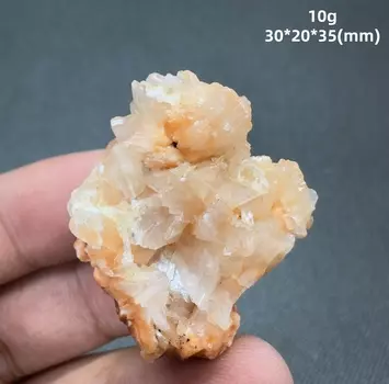 Натуральный индийский оранжевый зеолит QIANCHUAN