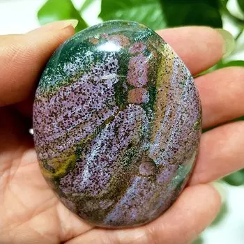 Натуральный кристаллы океанская яшма EBET