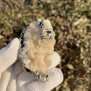 Натуральный минерал афиллит с образцами зоолита от RongDe Jewelry