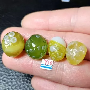 Натуральный мини Alxa из агата, ожерелье