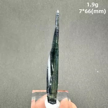 Натуральный редкий бразильский минеральный образец Vivianite Blue ironearth + целебные кристаллы кварца и камни, драгоценный камень