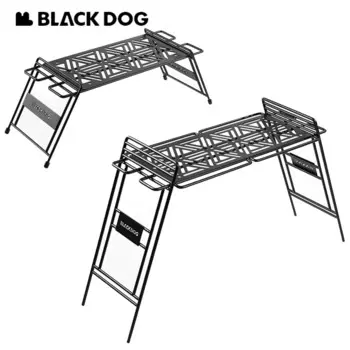 Naturehike-BLACKDOG стеллаж для хранения на открытом воздухе, складной барбекю, аксессуары для кемпинга, подвесной стол, настольная полка, утюг, портативный