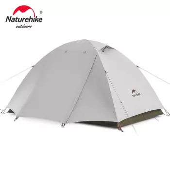 Naturehike Кемпинговая палатка на 2-3 человека Водонепроницаемая UPF50+ Кемпинговая палатка Открытый Сверхлегкий портативный походный треккинг Укрытие от солнца