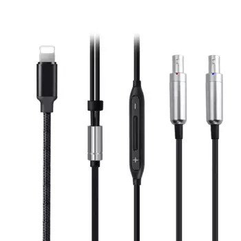 Наушники Lightning C100 для Sennheiser HD800, HD800S, HD820, сменный Hi-Fi кабель для гарнитуры Apple Iphone 12, 13, 14, 15, IPAD, IPOD