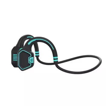 Наушники с костной проводимостью IP68, водонепроницаемые беспроводные Bluetooth наушники с памятью 16 ГБ, MP3 музыкальный плеер, гарнитура для плавания и спорта