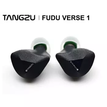 Наушники-вкладыши TANGZU X дивикус FUDU VERSE1 Hi-Fi, мониторы 10 мм, динамические + 2 сбалансированные арматурные наушники 0,78 мм, 2 контакта, проводная гарнитура