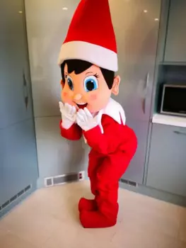 Nauty Elf мультфильм взрослый Размер талисман костюм маскарадный костюм взрослый размер для Хэллоуина Карнавал фотомероприятия Косплей представлений