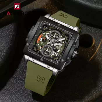 NAVIFORCE новые стильные часы для мужчин, повседневные спортивные кварцевые хронографы, водостойкие светящиеся часы с дисплеем даты, мужские наручные часы