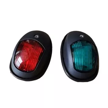 Навигационные огни для лодок, морской светодиодный навигационный фонарь, порт, лук, сторона, правый борт, огни для Chandlery, лодки, яхты, Skeeter, огни безопасности