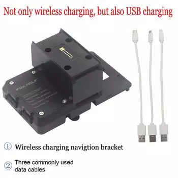 Навигационный кронштейн для BMW R1250RT r 1200 rt, запчасти для мотоциклов, держатель для телефона, подставка для беспроводной зарядки R1200RT 2014-2020 2019