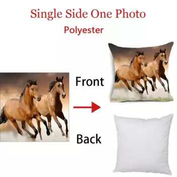 Наволочка 45x45 см, индивидуальная печать, полиэстер