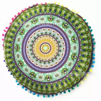 Наволочка бохо полиэстер/хлопок mandala 43x43 см