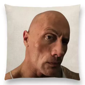 Наволочка для дивана MIAOTU с изображением Dwayne, полиэстер