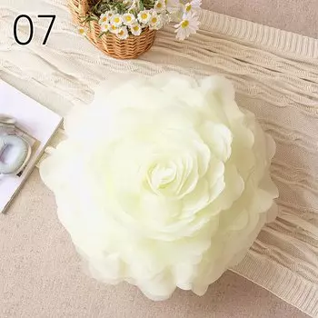 Наволочка европейский цветок органза 55x55 см