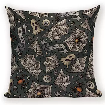 Наволочка Хэллоуин Демон Хлопок 45x45 см