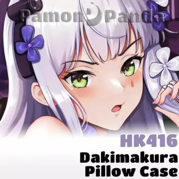 Наволочка HK416 Dakimakura Girls Frontline Game, наволочка для обнимающей подушки, сексуальная наволочка, наволочка для дома Otaku, постельное белье, декоративный подарок