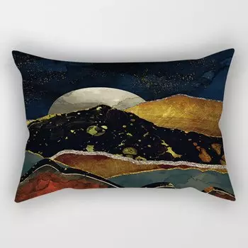 Наволочка из плюша с принтом, 30*50, 40*60 см