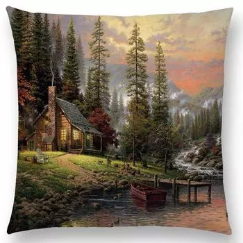 Наволочка из полиэстера велюра 40x40 см