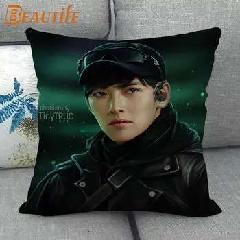 Наволочка Ji Chang Woo из хлопка и льна