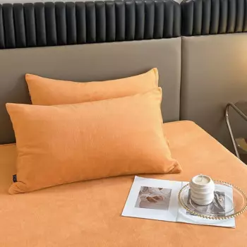 Наволочка Lan duo mao из полиэстера/хлопка, бархатная