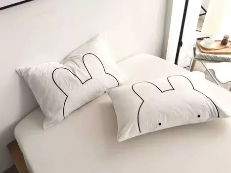 Наволочка Miffy белая