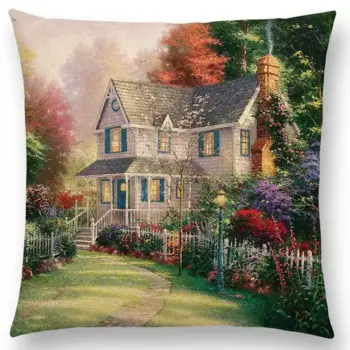 Наволочка MINISO американский пейзаж