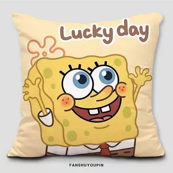 Наволочка MINISO Губка Боб 40x40 см