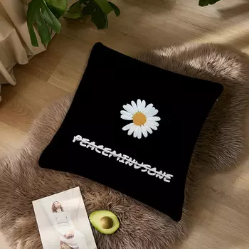 Наволочка Peaceminusones B-Banner мультяшный 40x40 см