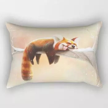 Наволочка полиэстер велюр милый мультфильм 30x50 см