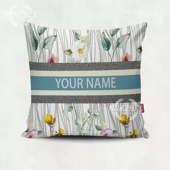 Наволочка Pumelo Tree 45x45 см полиэстер распечатанный